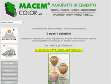 Tablet Screenshot of macem.com